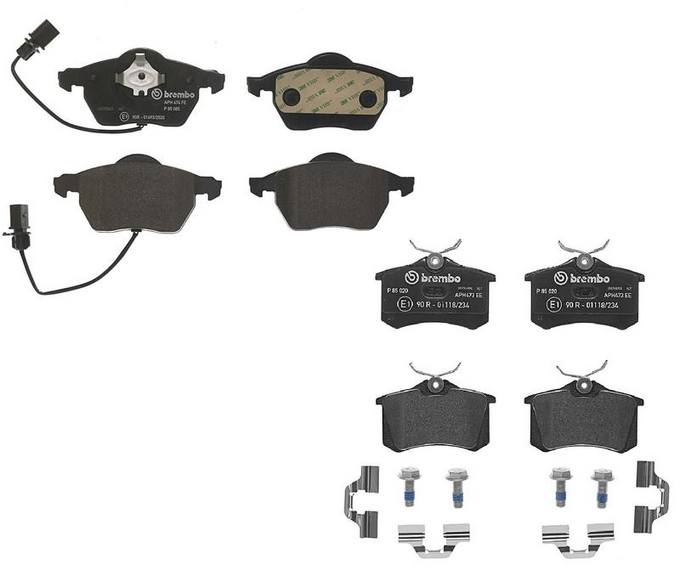 Brembo Brake Pads Kit -  Front and Rear (Low-Met)